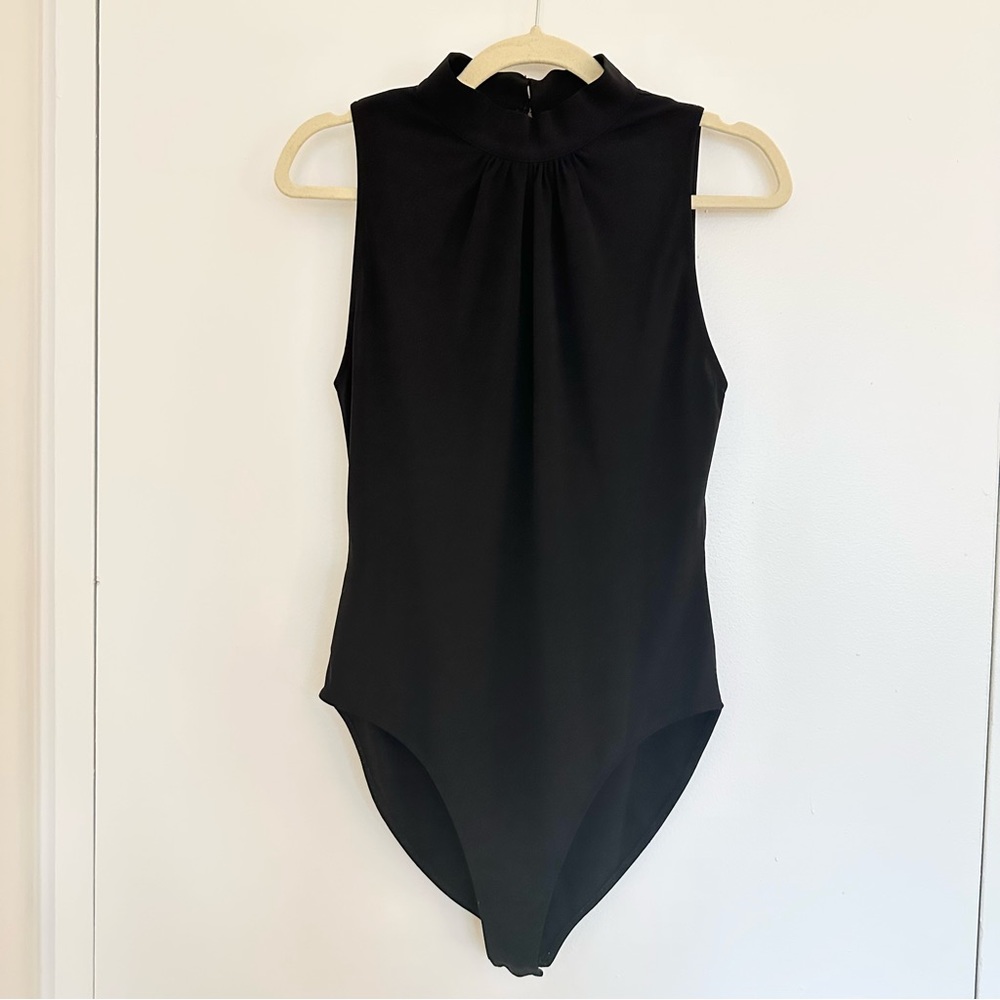 NWOT Zara Bodysuit Gathered Halter Neck Fitted